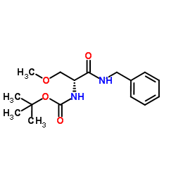 (R)-tert-Butyl 1-(benzylamino)-3-methoxy-1-oxopropan-2-ylcarbamate Cas:880468-89-3 第1张