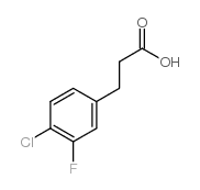 3-(4-Chloro-3-fluorophenyl)propionic acid