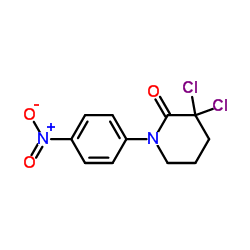 3,3-Dichloro-1-(4-nitrophenyl)piperidin-2-one Cas:881386-01-2 第1张