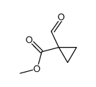 methyl 1-formylcyclopropane-1-carboxylate CAS:88157-41-9 第1张