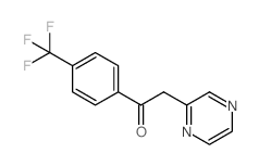 2-pyrazin-2-yl-1-[4-(trifluoromethyl)phenyl]ethanone