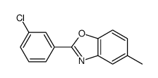 2-(3-Chlorophenyl)-5-methyl-1,3-benzoxazole