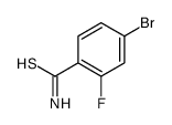 4-Bromo-2-fluorobenzenecarbothioamide