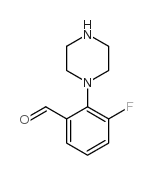 3-fluoro-2-(1-piperazino)-benzaldehyde