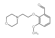 3-methoxy-2-(2-morpholin-4-ylethoxy)benzaldehyde