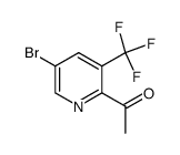 1-(5-bromo-3-trifluoromethyl-pyridin-2-yl)-ethanone