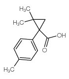 2,2-dimethyl-1-(4-methylphenyl)cyclopropane-1-carboxylic acid