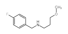 N-[(4-fluorophenyl)methyl]-3-methoxypropan-1-amine