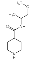 N-(1-methoxypropan-2-yl)piperidine-4-carboxamide