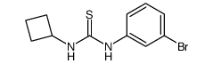 1-(3-bromophenyl)-3-cyclobutylthiourea CAS:885266-87-5 第1张