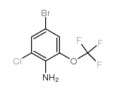 4-Bromo-2-chloro-6-(trifluoromethoxy)aniline