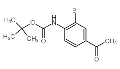 tert-butyl N-(4-acetyl-2-bromophenyl)carbamate