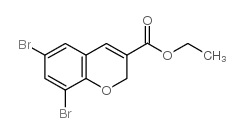 ethyl 6,8-dibromo-2H-chromene-3-carboxylate