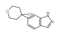 4-(1H-indazol-6-yl)oxan-4-ol