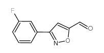 3-(3-fluorophenyl)-1,2-oxazole-5-carbaldehyde