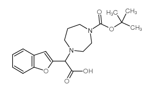 2-(1-benzofuran-2-yl)-2-[4-[(2-methylpropan-2-yl)oxycarbonyl]-1,4-diazepan-1-yl]acetic acid