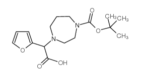 2-(furan-2-yl)-2-[4-[(2-methylpropan-2-yl)oxycarbonyl]-1,4-diazepan-1-yl]acetic acid