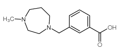 3-[(4-methyl-1,4-diazepan-1-yl)methyl]benzoic acid CAS:885277-07-6 第1张