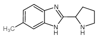 6-methyl-2-pyrrolidin-2-yl-1H-benzimidazole