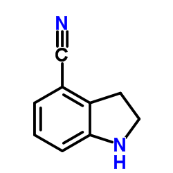 2,3-Dihydro-1H-indole-4-carbonitrile