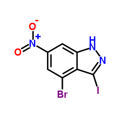 4-Bromo-3-iodo-6-nitro-1H-indazole