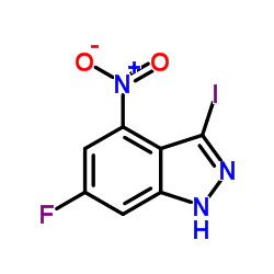 6-Fluoro-3-iodo-4-nitro-1H-indazole CAS:885522-71-4 第1张