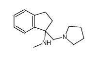 N-methyl-1-(pyrrolidin-1-ylmethyl)-2,3-dihydroinden-1-amine CAS:885951-14-4 第1张