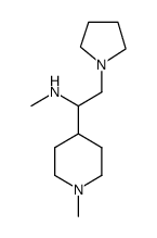 N-methyl-1-(1-methylpiperidin-4-yl)-2-pyrrolidin-1-ylethanamine