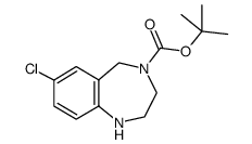 tert-butyl 7-chloro-1,2,3,5-tetrahydro-1,4-benzodiazepine-4-carboxylate