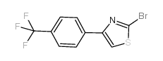 2-bromo-4-[4-(trifluoromethyl)phenyl]-1,3-thiazole CAS:886367-52-8 第1张