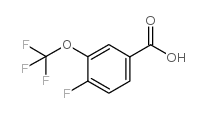 4-Fluoro-3-(trifluoromethoxy)benzoic acid