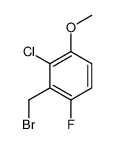 2-(Bromomethyl)-3-chloro-1-fluoro-4-methoxybenzene