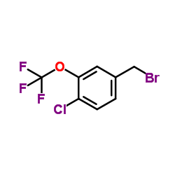 4-(Bromomethyl)-1-chloro-2-(trifluoromethoxy)benzene CAS:886500-93-2 第1张