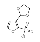 3-(1,3-dioxolan-2-yl)furan-2-sulfonyl chloride