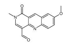 8-methoxy-2-methyl-1-oxobenzo[b][1,6]naphthyridine-4-carbaldehyde