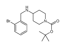 tert-butyl 4-[(2-bromophenyl)methylamino]piperidine-1-carboxylate