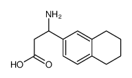 3-amino-3-(5,6,7,8-tetrahydronaphthalen-2-yl)propanoic acid