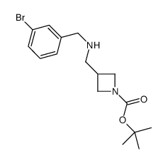 tert-butyl 3-[[(3-bromophenyl)methylamino]methyl]azetidine-1-carboxylate