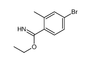 ethyl 4-bromo-2-methylbenzenecarboximidate