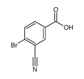 4-Bromo-3-cyanobenzoic acid