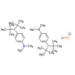 Bis(di-tert-butyl(4-dimethylaminophenyl)phosphine)dichloropalladium(II) CAS:887919-35-9 第1张