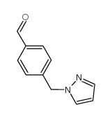 4-(pyrazol-1-ylmethyl)benzaldehyde