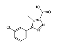 1-(3-chlorophenyl)-5-methyltriazole-4-carboxylic acid