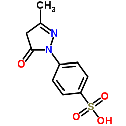 3-methyl-1-(4-sulfophenyl)-2-pyrazolin-5-one Cas:89-36-1 第1张