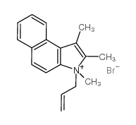 1,2,3-Trimethyl-1-(2-propen-1-yl)-1H-benz[e]indolium bromide