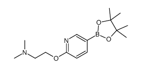 6-(2-(Dimethylamino)ethoxy)pyridine-3-boronic acid pinacol ester