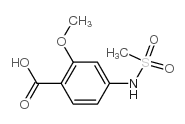 4-(methanesulfonamido)-2-methoxybenzoic acid