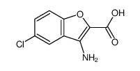 3-amino-5-chloro-1-benzofuran-2-carboxylic acid