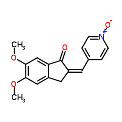 (2Z)-5,6-Dimethoxy-2-[(1-oxido-4-pyridinyl)methylene]-1-indanone