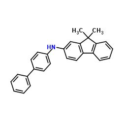 N-(4-biphenyl)-(9,9-dimethylfluoren-2--yl)Amine Cas:897671-69-1 第1张